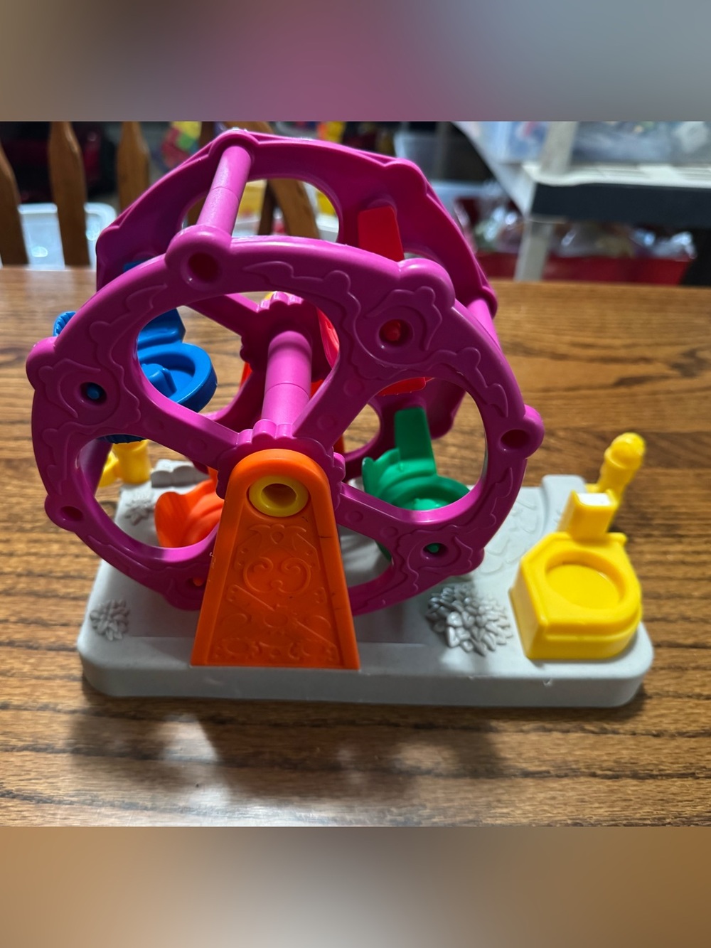 Fisher price Little people Pink and Orange Ferris Wheel Toy Kids Playset